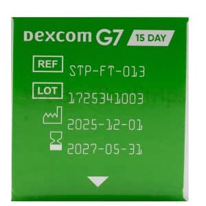 DEXCOM G7 15 Day Sensor STP-FT-013